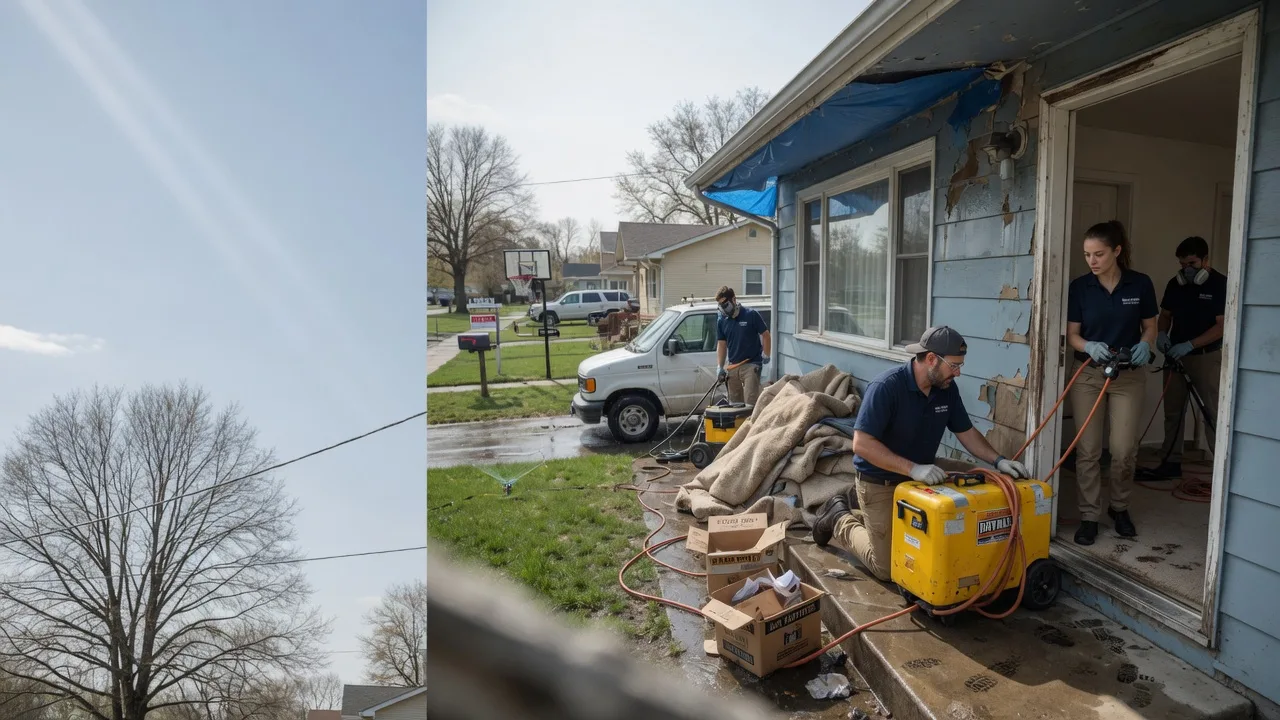 Basement Flood Cleanup in Nordman, ID near me